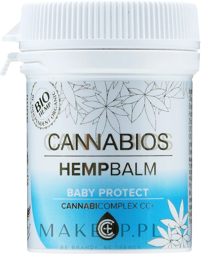 Cannabios Baby Protect Hemp Balm — конопляный бальзам с цинком для детей и младенцев, 50 мл