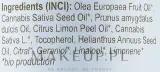 Массажное масло для тела Cannabios Hempx-Oil Lemon Plus с лимоном и маслом конопли — фото 3