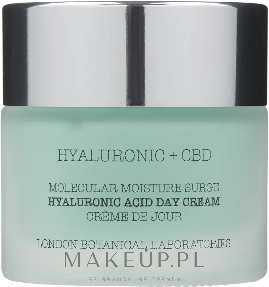 Дневной крем для лица London Botanical Laboratories Hyaluronic Acid + CBD увлажняющий 50 мл