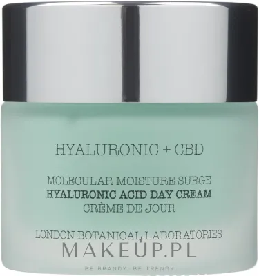 Дневной крем для лица London Botanical Laboratories Hyaluronic Acid + CBD увлажняющий 50 мл
