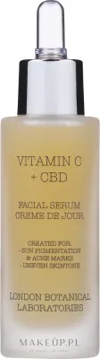 London Botanical Laboratories London Botanical Laboratories Vitamin C + CBD Serum - Сыворотка-спрей для лица Лондон Ботаникал Vitamin C CBD витамин C ананас конопля 30 мл