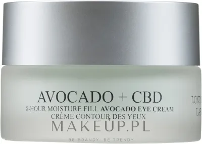 Крем для кожи вокруг глаз London Botanical Laboratories Bakuchiol + CBD Avocado Eye Cream увлажняющий, с бакучиолом и маслом авокадо, 30 мл