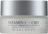 Крем для кожи вокруг глаз London Botanical Laboratories Vitamin C + CBD Eye Cream увлажняющий, с витамином C и экстрактом ананаса, 15 мл — фото 1