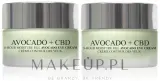 Набор кремов для области вокруг глаз London Botanical Laboratories Avocado + CBD с маслом авокадо и церамидами 2 x 15 мл — фото 1