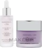 London Botanical Laboratories London Botanical Laboratories CBD + Bakuchiol Serum & Moisturiser (cr/50 мл + ser/30 мл) - Набор London Botanical CBD + Bakuchiol крем и сыворотка для лица с бакучиолом и гиалуроном 50+30 мл — фото 2