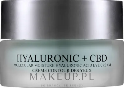 Крем для кожи вокруг глаз London Botanical Laboratories Hyaluronic Acid+CBD Molecular Moisture Surge Eye Cream увлажняющий, с гиалуроновой кислотой, 20 мл