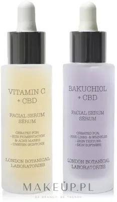 London Botanical Laboratories London Botanical Laboratories Natural Day & Night Ageless Skin (serum/30 мл + serum/30 мл) - Набор сывороток London Botanical Day & Night с витамином C ананасом и бакучиолом 2x30 мл