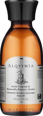 Масло для тела Alqvimia с ромашкой, розмарином и можжевельником