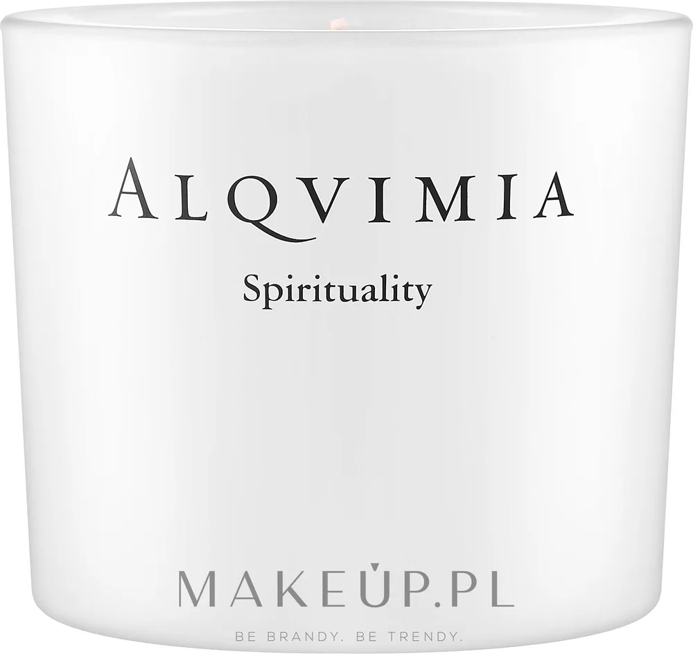Alqvimia Spirituality / Ароматическая свеча в стекле, цитрусы, сандал, ладан и мирра, 175 г