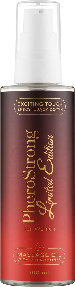 Массажное масло для тела PheroStrong Limited Edition for Women с феромонами
