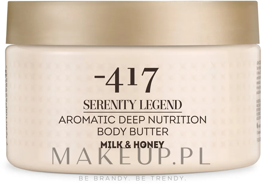 Масло для тела -417 Serenity Legend Milk & Honey с минералами Мёртвого моря 250 мл