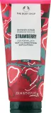 Скраб-гель для душа The Body Shop Strawberry Shower Scrub клубничный, 200 мл — фото 1