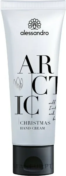 Крем для рук Alessandro International Arctic Christmas увлажняющий с гиалуроновой кислотой и маслом какао 75 мл