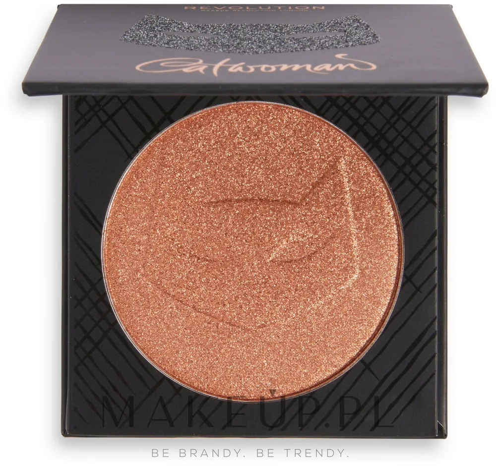 Хайлайтер для лица Makeup Revolution X DC Powder Highlighter, оттенок Catwoman
