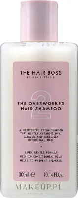 Шампунь The Hair Boss The Overworked питательно-очищающий для повреждённых волос 300 мл