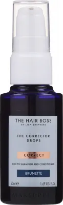 Капли-корректор цвета для тёмных волос The Hair Boss Brunette Corrector, 50 мл