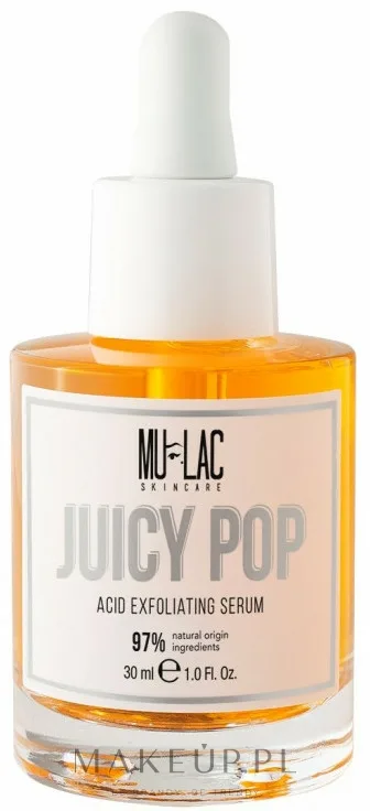 Сыворотка для лица Mulac Skin Care Juicy Pop Acid Exfoliating отшелушивающая с кислотами AHA PHA BHA 30 мл
