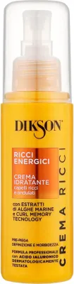 Крем для вьющихся волос Dikson Ricci Energici подчёркивающий локоны, с водорослями, 100 мл