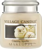Village Candle Creamy Vanilla / Ароматическая свеча в стекле, ваниль, кокос и сливки, 397 г — фото 1
