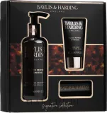 Набор Baylis & Harding Black Pepper & Ginseng жидкое мыло для рук 300 мл бальзам для рук 50 мл и щетка для ногтей — фото 1