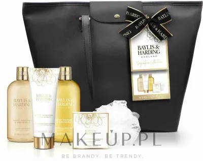 Набор Baylis & Harding Sweet Mandarin & Grapefruit гель для душа молочко для ванны лосьон мыло мочалка и сумка