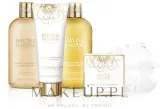 Набор Baylis & Harding Sweet Mandarin & Grapefruit гель для душа молочко для ванны лосьон мыло мочалка и сумка — фото 3