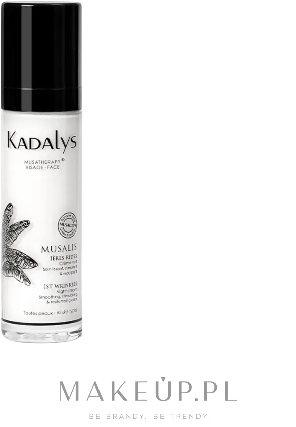 Крем для лица Kadalys Musalis ночной разглаживающий органический 50 мл