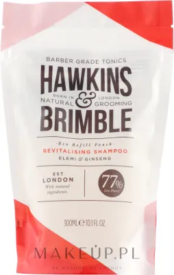 Шампунь Hawkins & Brimble Revitalising сменный блок с имбирём для мужчин 300 мл