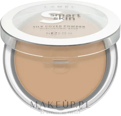Компактная пудра LAMEL Make Up Smart Skin Compact Powder для лица матирующая, 8 г