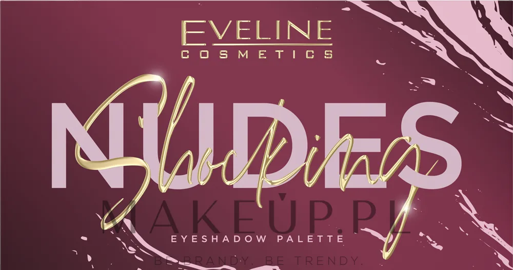 Палетка теней для век Eveline Cosmetics Shocking Nudes Eyeshadow Palette 12 оттенков