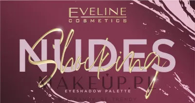 Палетка теней для век Eveline Cosmetics Shocking Nudes Eyeshadow Palette 12 оттенков