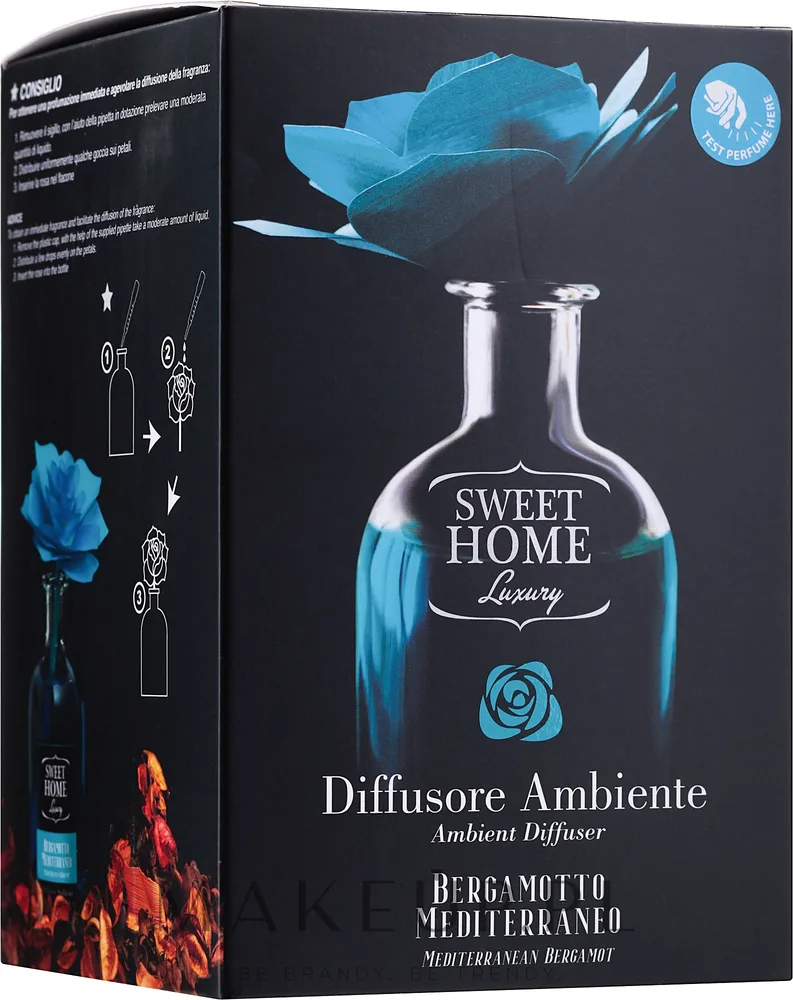 Ароматический диффузор Sweet Home Collection Mediterranean Bergamot