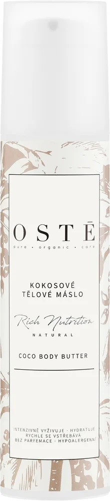 Кокосовое масло-баттер для тела Oste Rich Nutrition Natural Coco