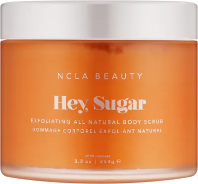Сахарный скраб для тела NCLA Beauty Hey, Sugar Peach персиковый, 250 г