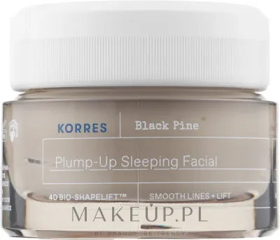 Ночной крем для лица Korres Black Pine для зрелой кожи с экстрактом чёрной сосны 40 мл