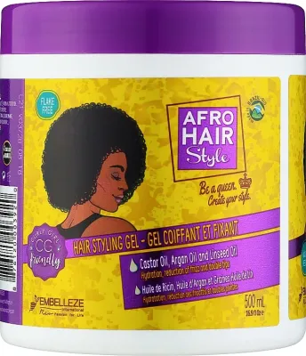 Гель для укладки афро-кудрей Novex Afro Hair Style Gel, 500 мл