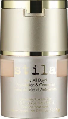 Stila Cosmetics Podkład i korektor do twarzy - Тональное средство и консилер Stila Stay All Day Foundation & Concealer матирующий 2 в 1, 30 мл