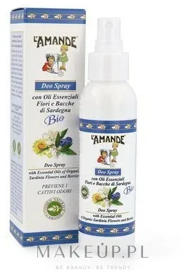 Дезодорант-спрей L'Amande Fiori e Bacche di Sardegna Deodorant Spray для тела, 100 мл