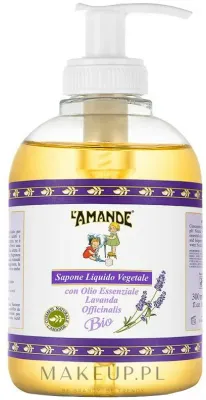 Жидкое мыло L'Amande Marseille Lavender органическое с лавандой и оливковым маслом, 300 мл