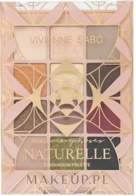 Палетка теней для век Vivienne Sabo Metamourphoses Eyeshadow на 12 оттенков, для дневного и вечернего макияжа, 9,6 г