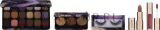 Подарочный набор для макияжа Makeup Revolution Midnight Allure палетки теней помада блеск и ресницы — фото 2
