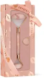 Набор Crystallove Rose Quartz Roller Selflove роллер из розового кварца и массажный камень — фото 2