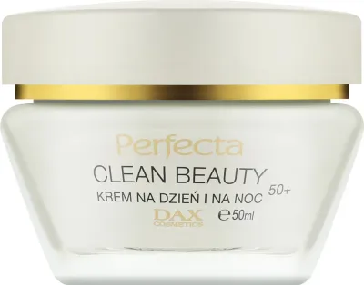 Крем для лица Perfecta Clean Beauty против морщин день и ночь 50+ 50 мл