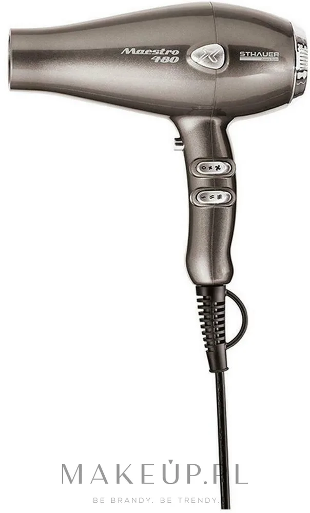 Фен Xanitalia Sthauer Secador Maestro 480 2200 Вт турмалин ионизация серебристый