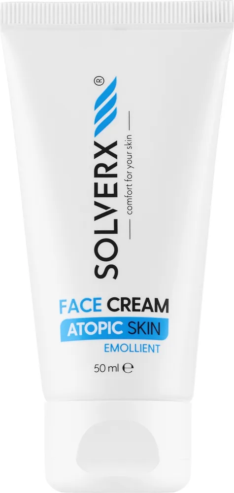 Крем для лица Solverx Atopic Skin для чувствительной кожи с PHA-кислотой 50 мл