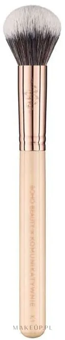 Кисть для тональной основы Boho Beauty Communicative K1 из синтетического ворса гипоаллергенная