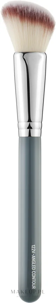 Скошенная кисть для контуринга и румян Boho Beauty Makeup Brush Vegan 122V гипоаллергенная