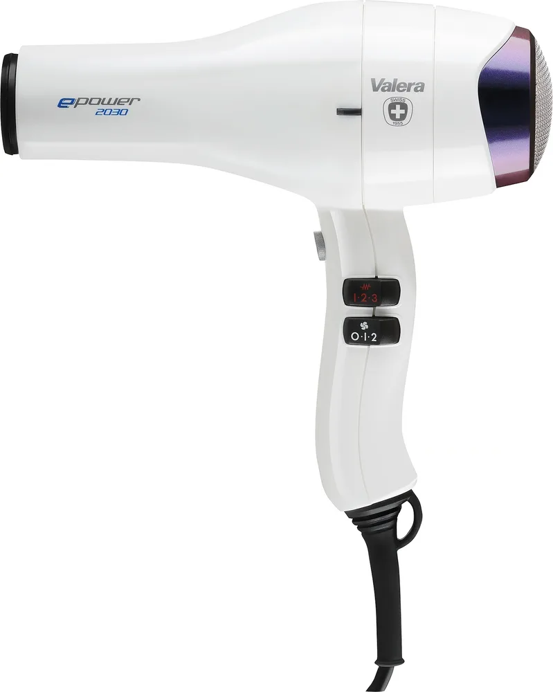 Фен Valera Epower 2030 Pure White Rotocord профессиональный ионизация белый