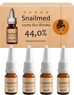 Восстанавливающая сыворотка для волос и кожи головы Snailmed, 4 x 8 мл