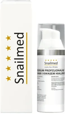 Сыворотка для лица Snailmed с муцином улитки 58% и тремя пептидами лифтинг для зрелой кожи